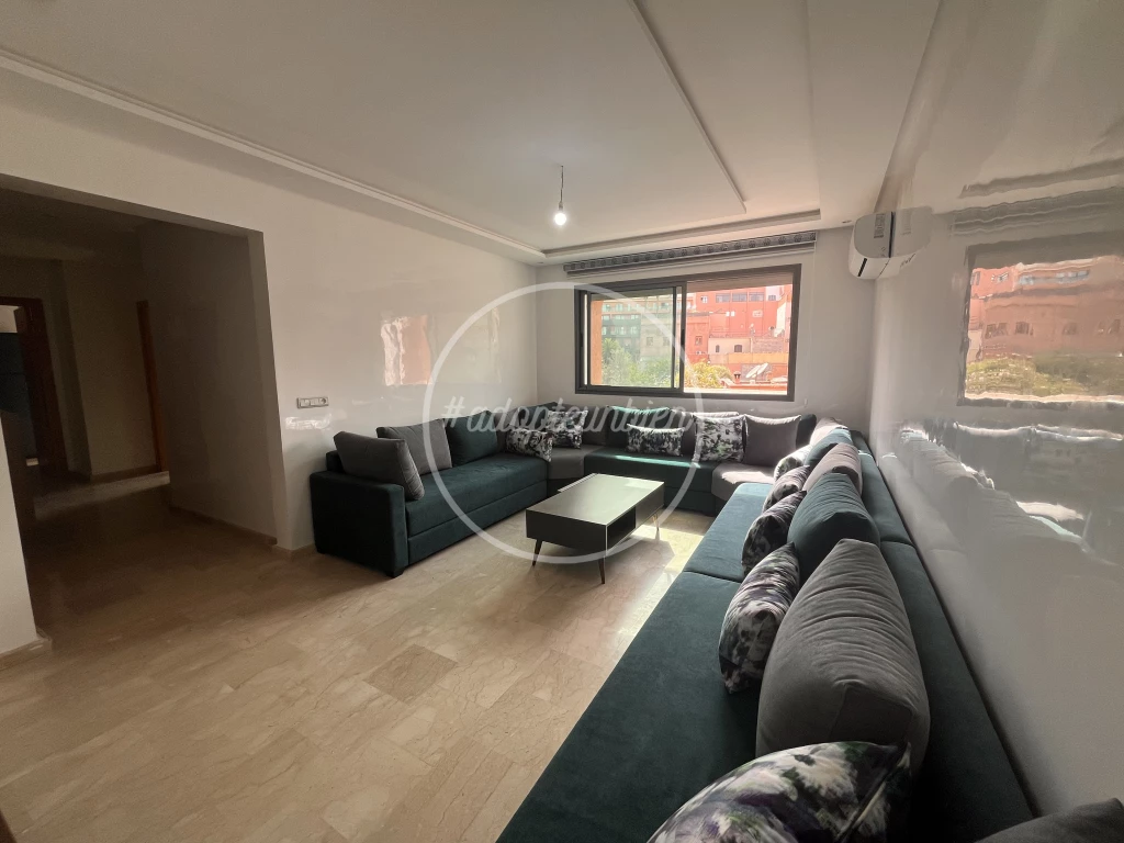 location longue durée meublée à gueliz marrakech