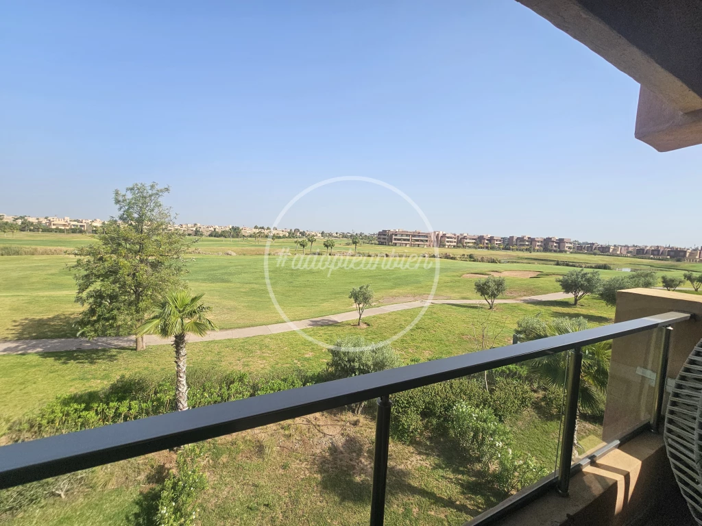 appartement sur golf marrakech meublé